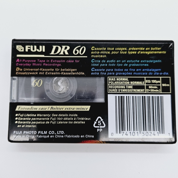 FUJI | DR 60 extra slim case cassette tape - Picture 3 of 4